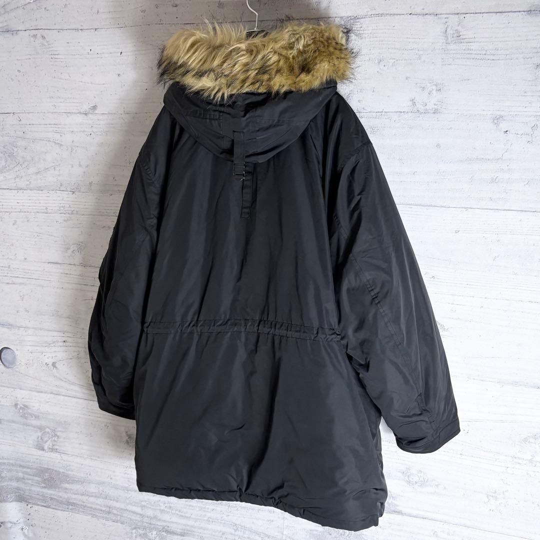 24FW ワコマリア N-3B フライトジャケット ファー L