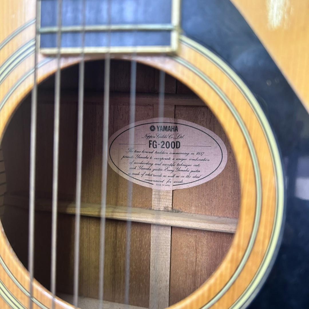 ヤマハ　YAMAHA　FG-200 D　80’s ジャパンヴィンテージ　ギター