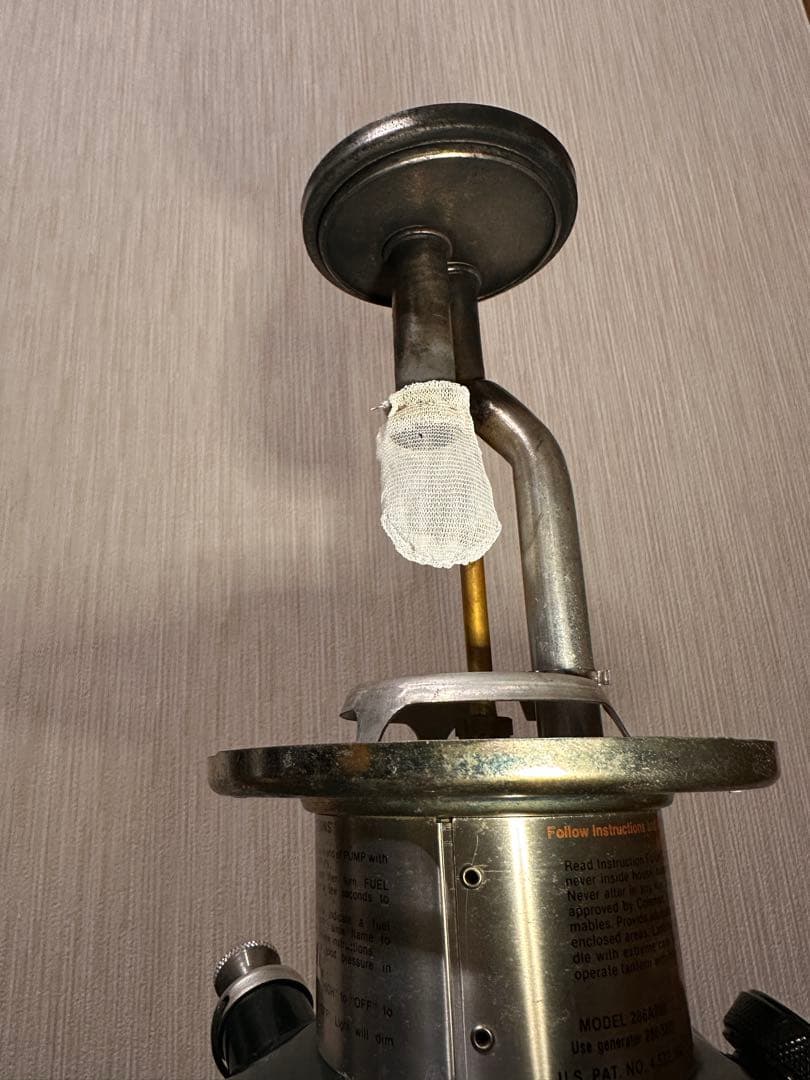 Coleman ADJUSTABLE ガソリンランタン 1987年12月製造