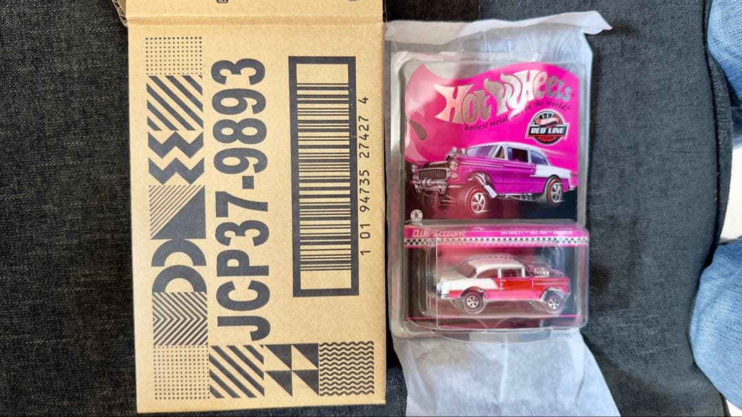 ミニカー HotWheels 55Chevy Bel Air RLC