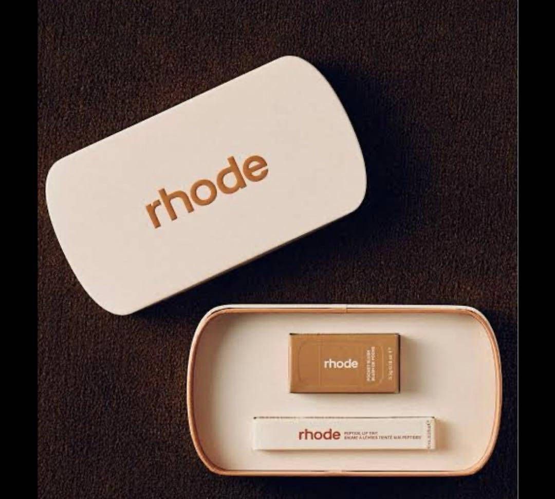 RHODE ヘイリー限定 BIRTHDAY DUO チーク+リップ ティント