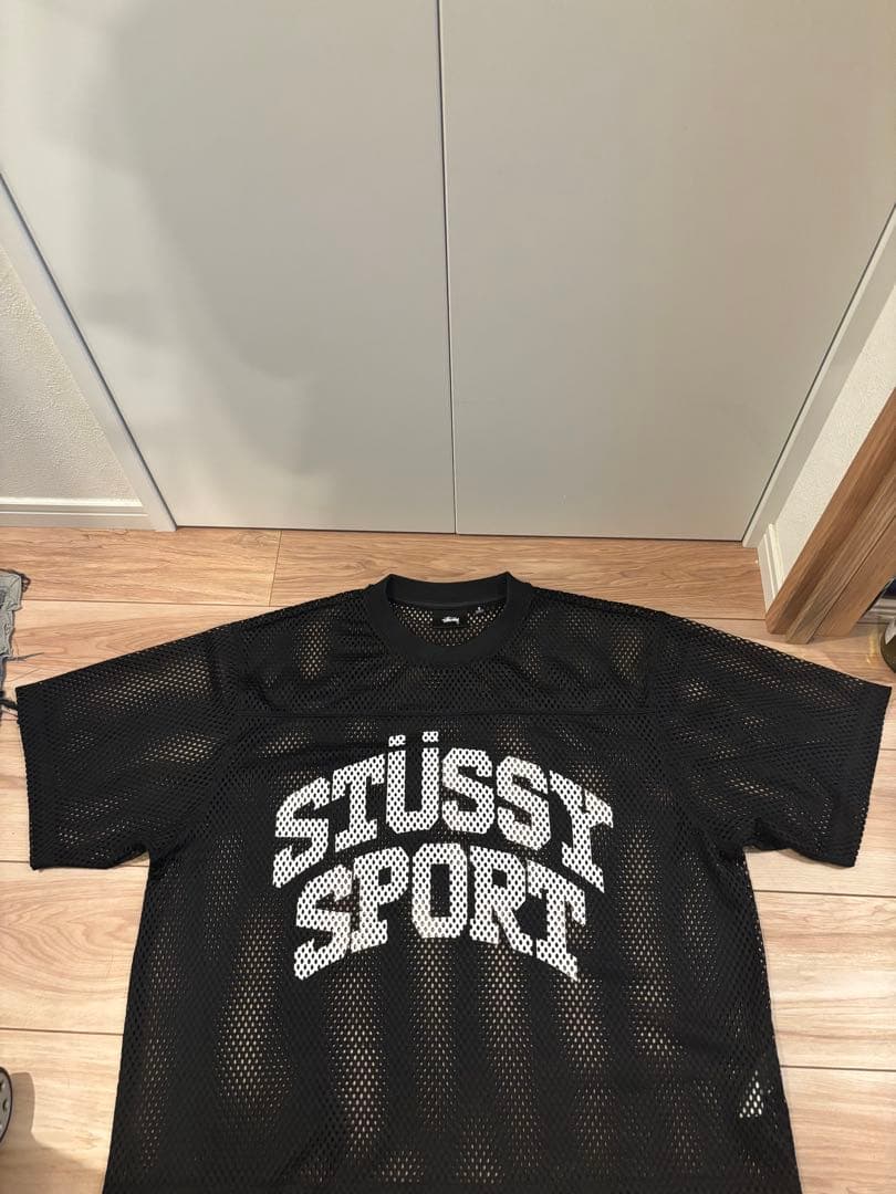 Stussy sport jersey ブラック