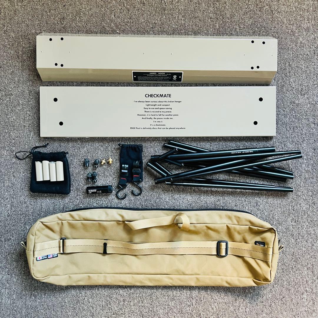 BRUNT CHECK MATE & JAMES FOOK M ハンガー以外新品