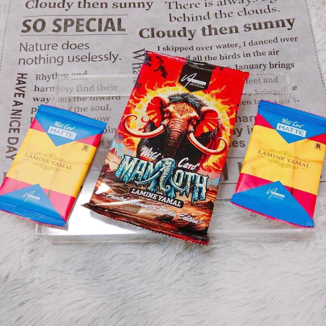 ☆NSCC限定☆ラミネ・ヤマル Wild Card Matte未開封パック3点