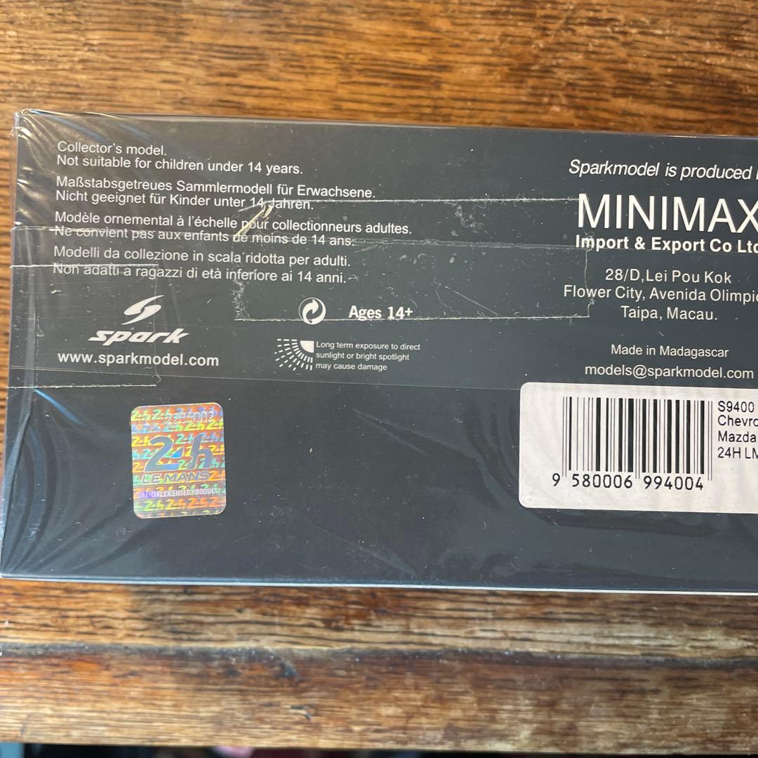 絶版　1/43 スパーク　シェブロン　B16 マツダ　1970年　ルマン24時