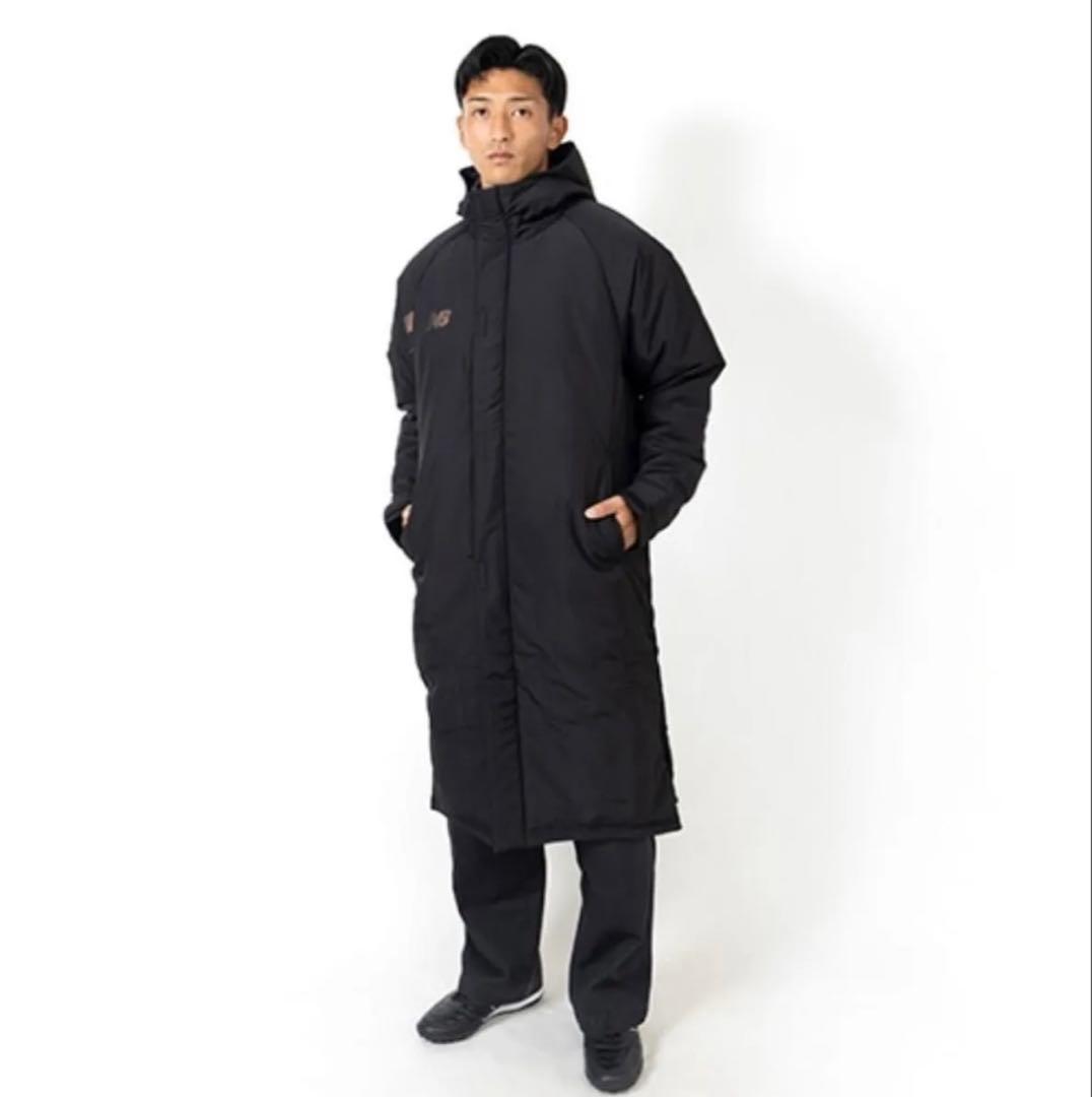 冬物セール 新品未使用タグ付　ニューバランス ベンチコート ブラック L