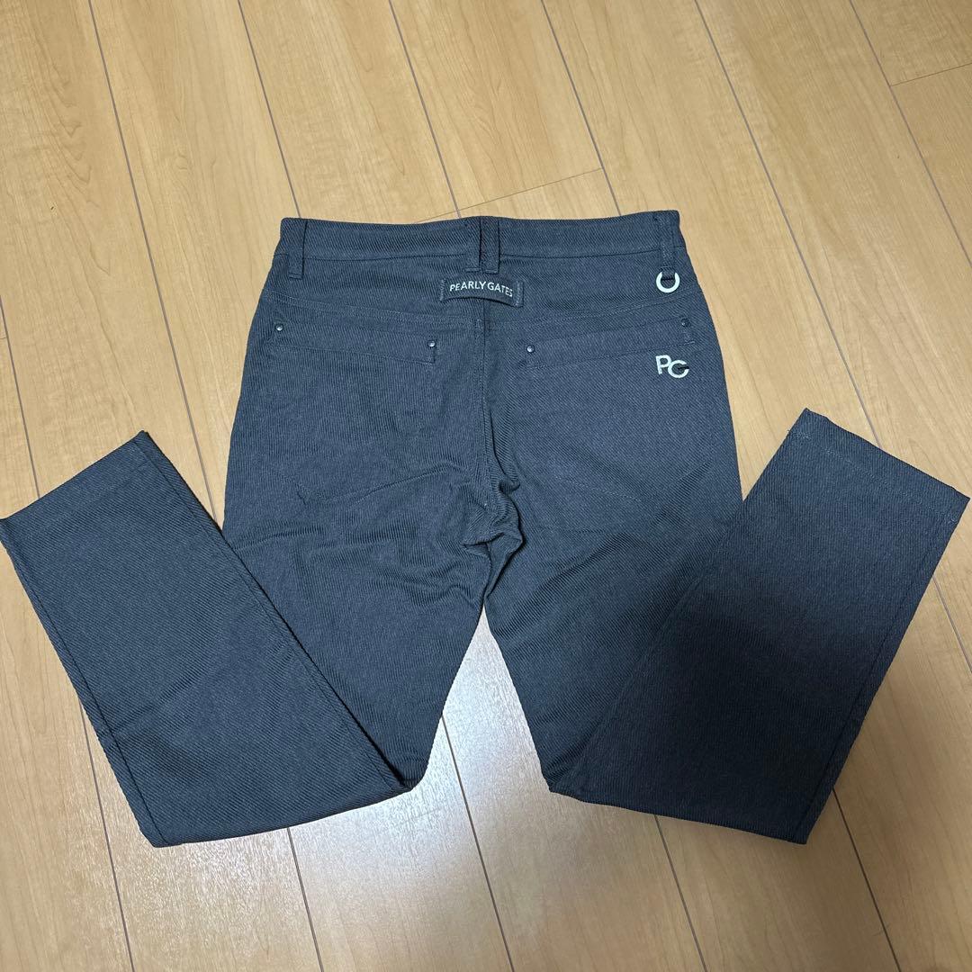PG メンズ スリムフィット パンツ グレー