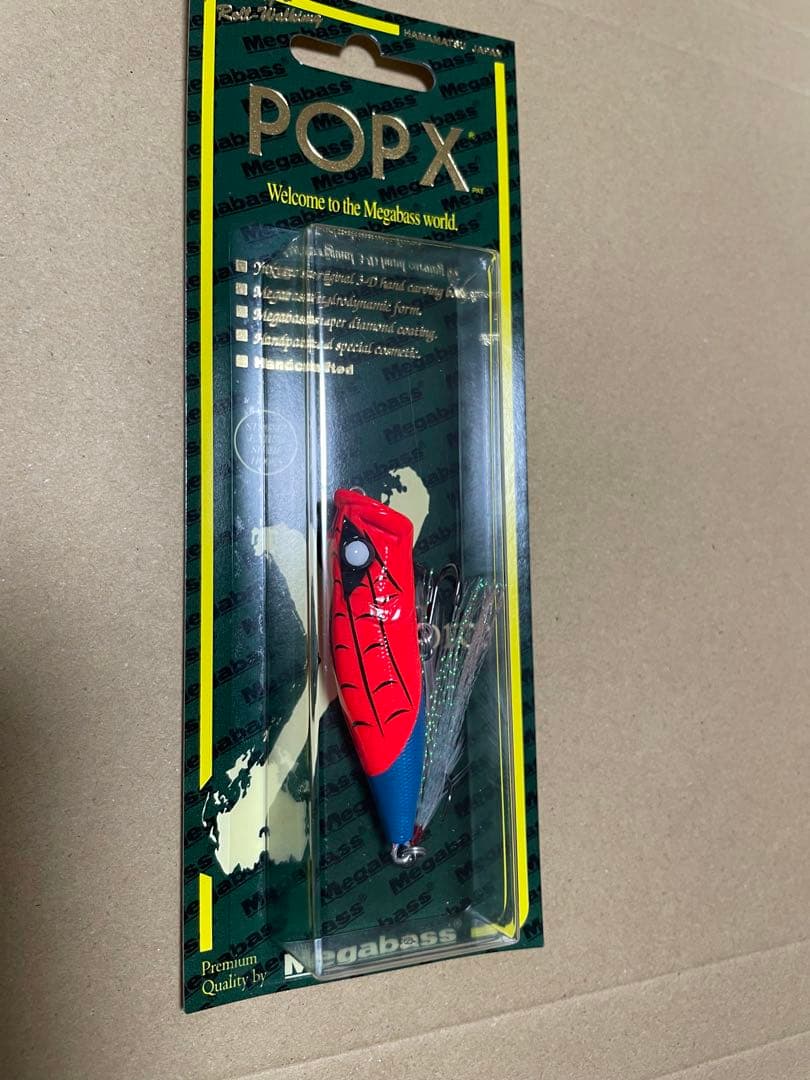 メガバス　ポップX sp-c スパイダーマン