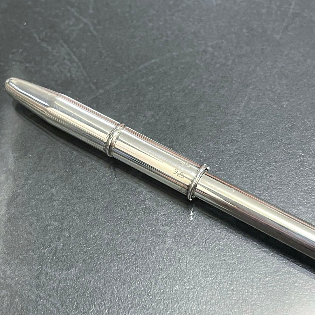 ク/HERMES/エルメス/アジェンダ/ボールペン/シルバー/インク有り