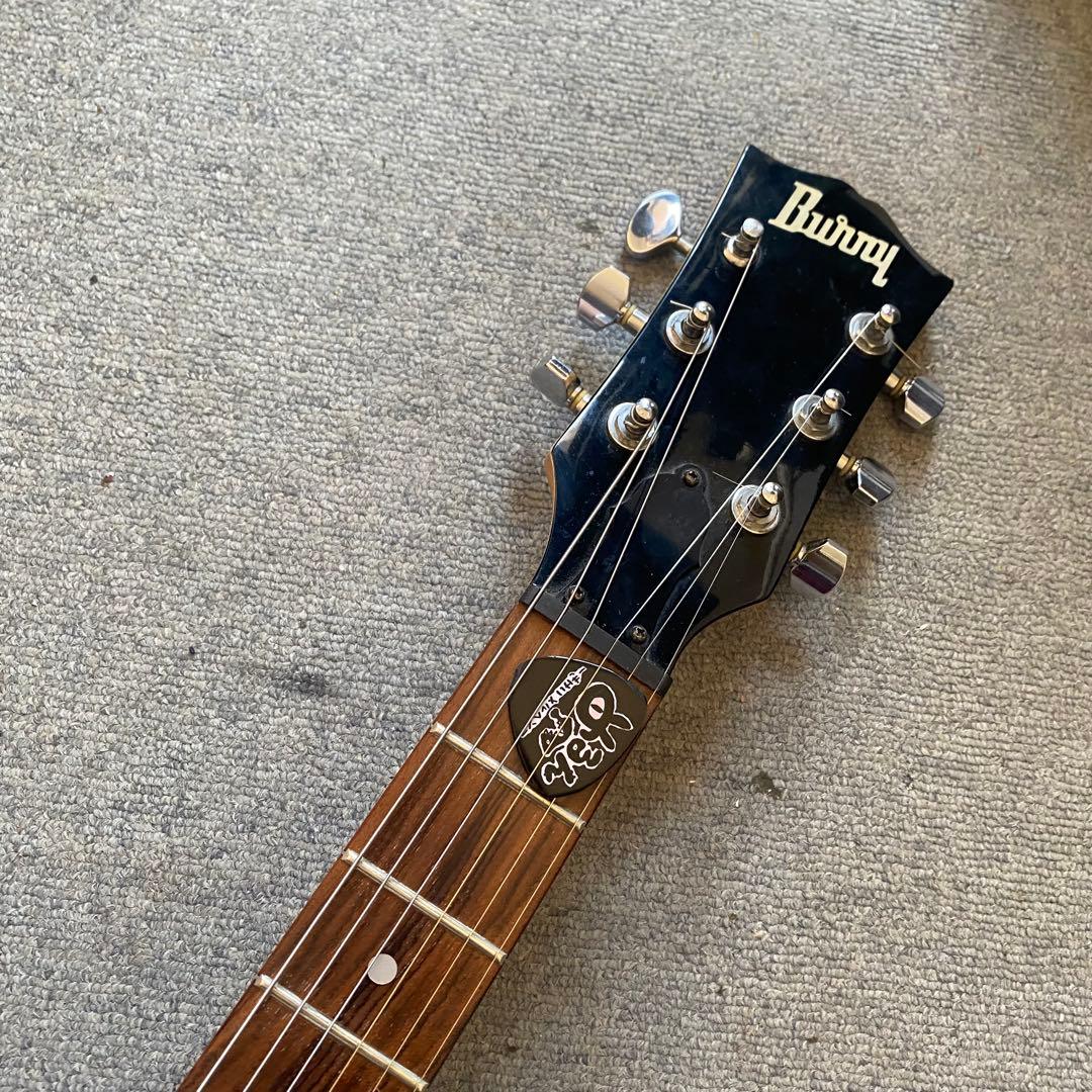 セイモアダンカンPAF搭載 バーニードット柄エレキギターランディーローズ