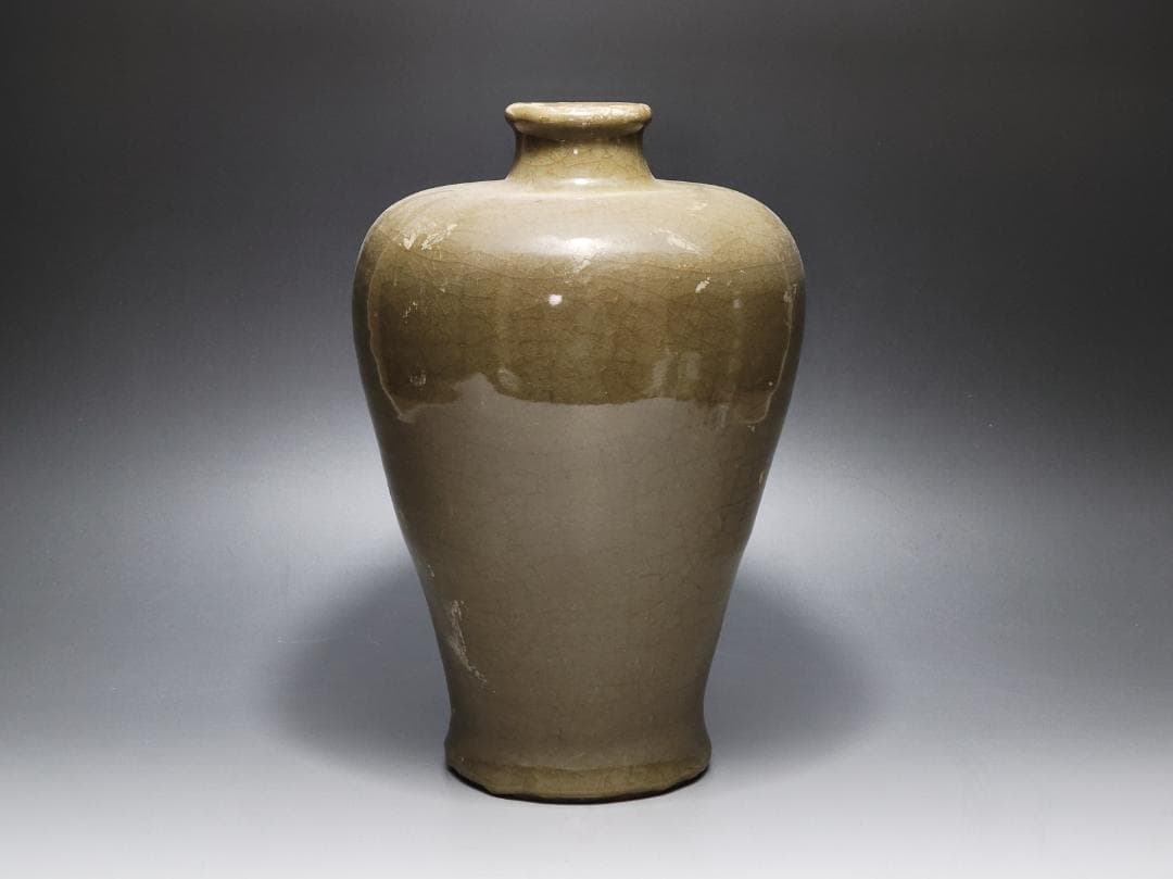 青磁 花瓶 宋元時代 高さ約27.2cm