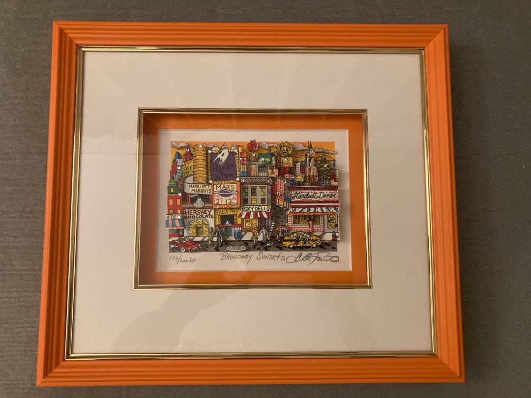 【未使用品】チャールズ・ファジーノ　ブロードウェイサンセット