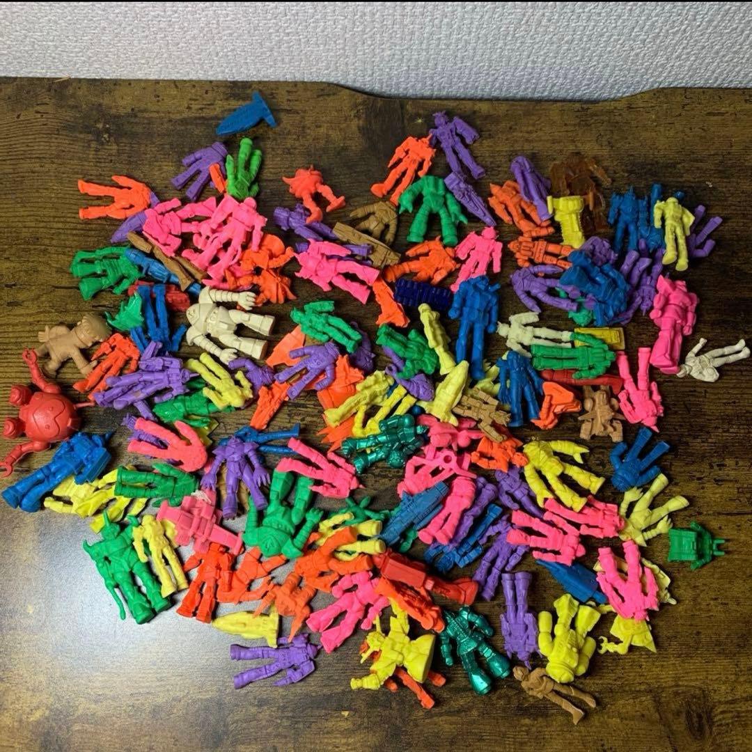 3F 【大量セット】ガンダム 消しゴム ガン消し まとめ売り 当時物