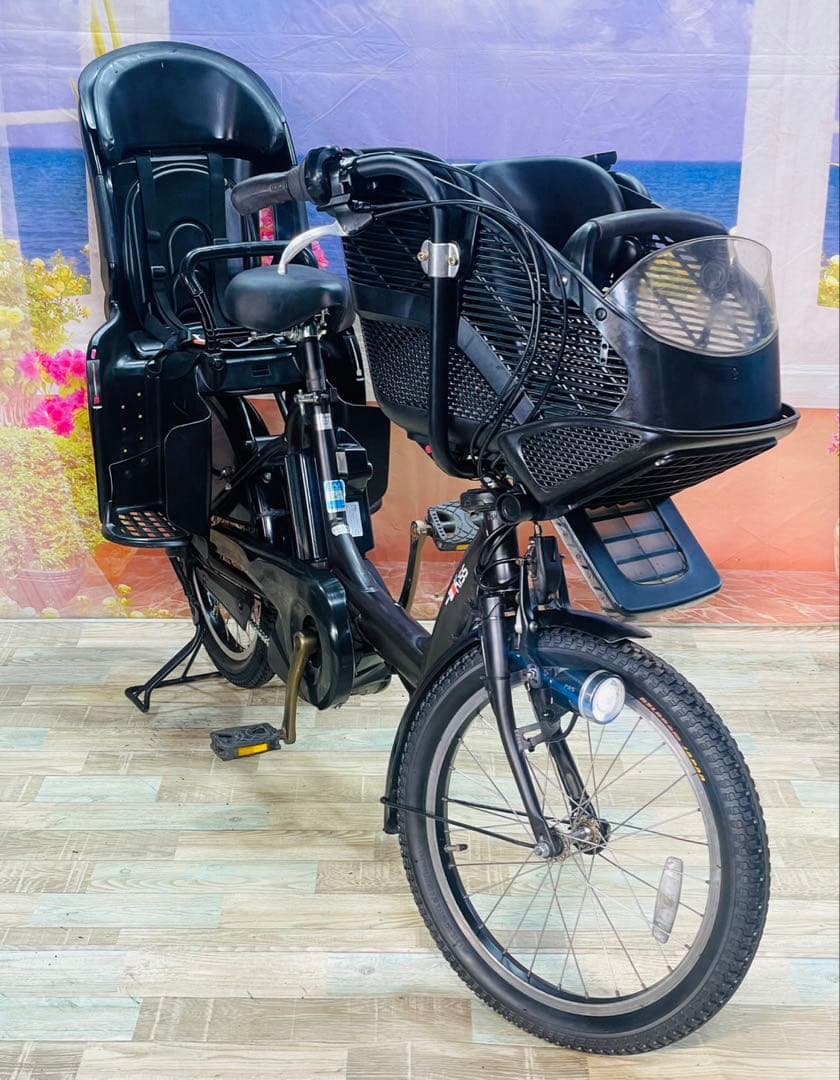 ヤマハパスキス⭐️人気モデル！子供乗せ電動アシスト自転車Y3423