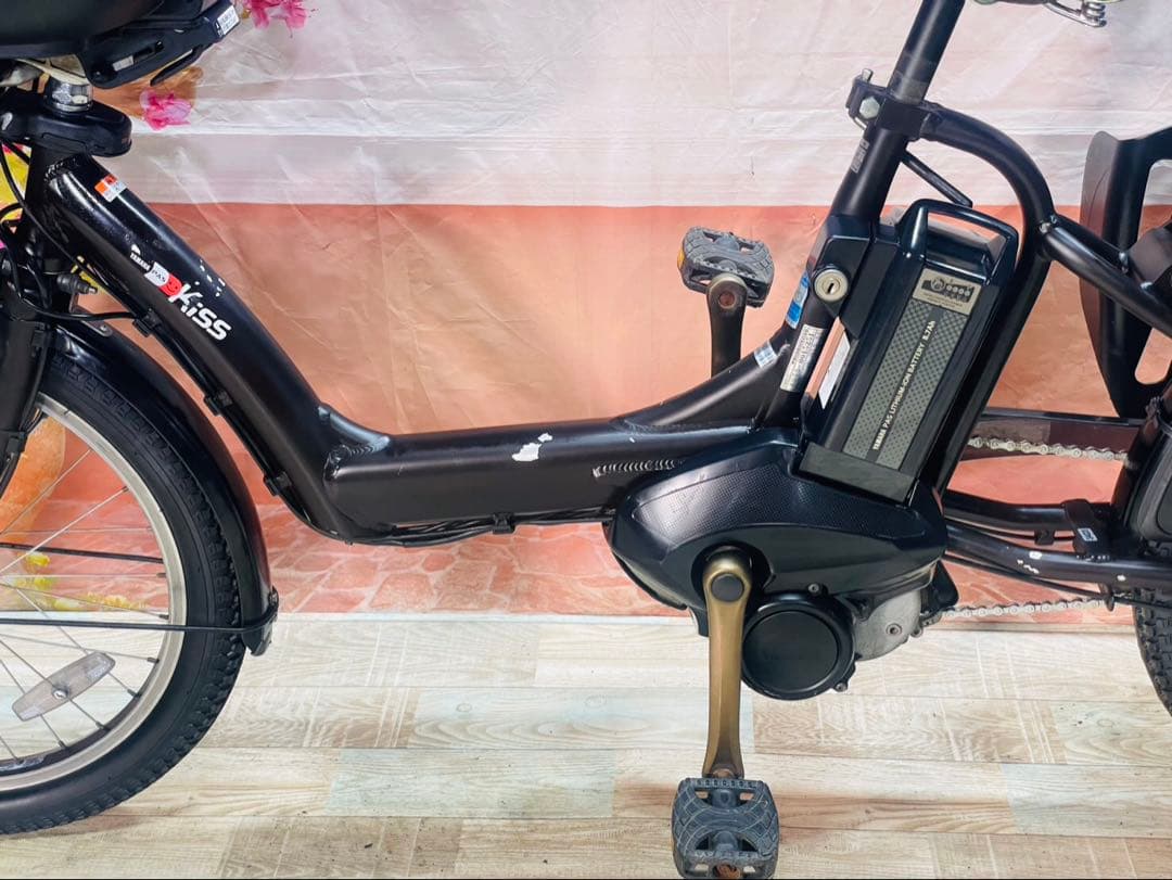 ヤマハパスキス⭐️人気モデル！子供乗せ電動アシスト自転車Y3423