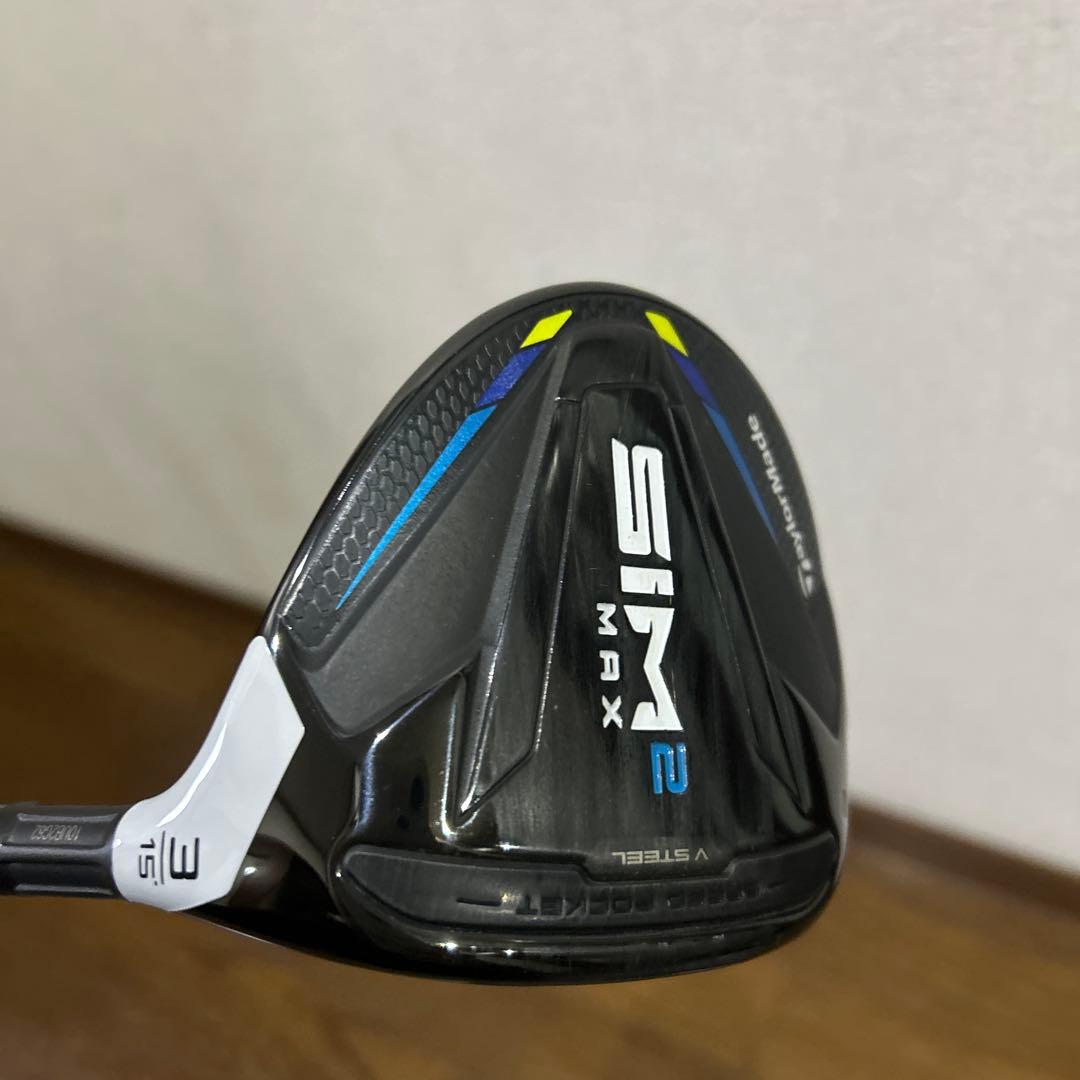 TaylorMade SIM2 MAX フェアウェイウッド 15度　TB60s