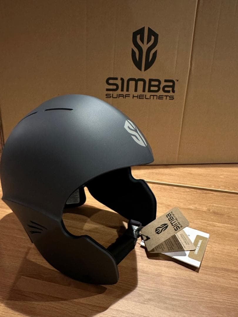 サーフィン・ボディボード Simba surf helmet - Black - Size s