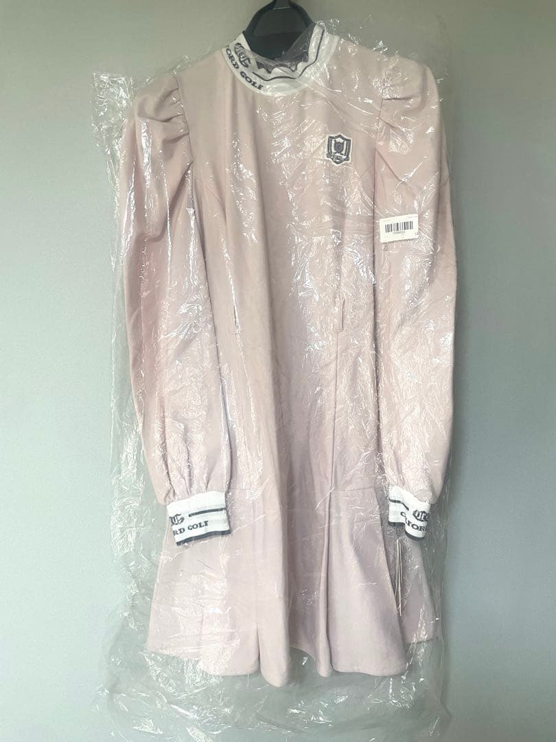 [セルフォード] GOLF 裏起毛ロゴデザインワンピース CWCO234041