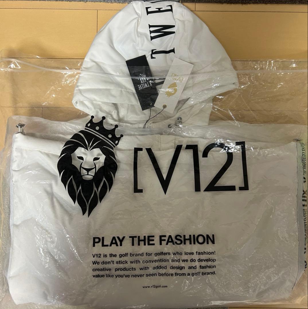 新品未使用V12LUXゴルフ　ダウンメンズ　Mサイズ