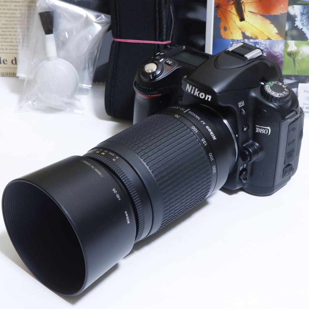 ☆パパ☆WiFi &望遠☆ Nikon D80セット