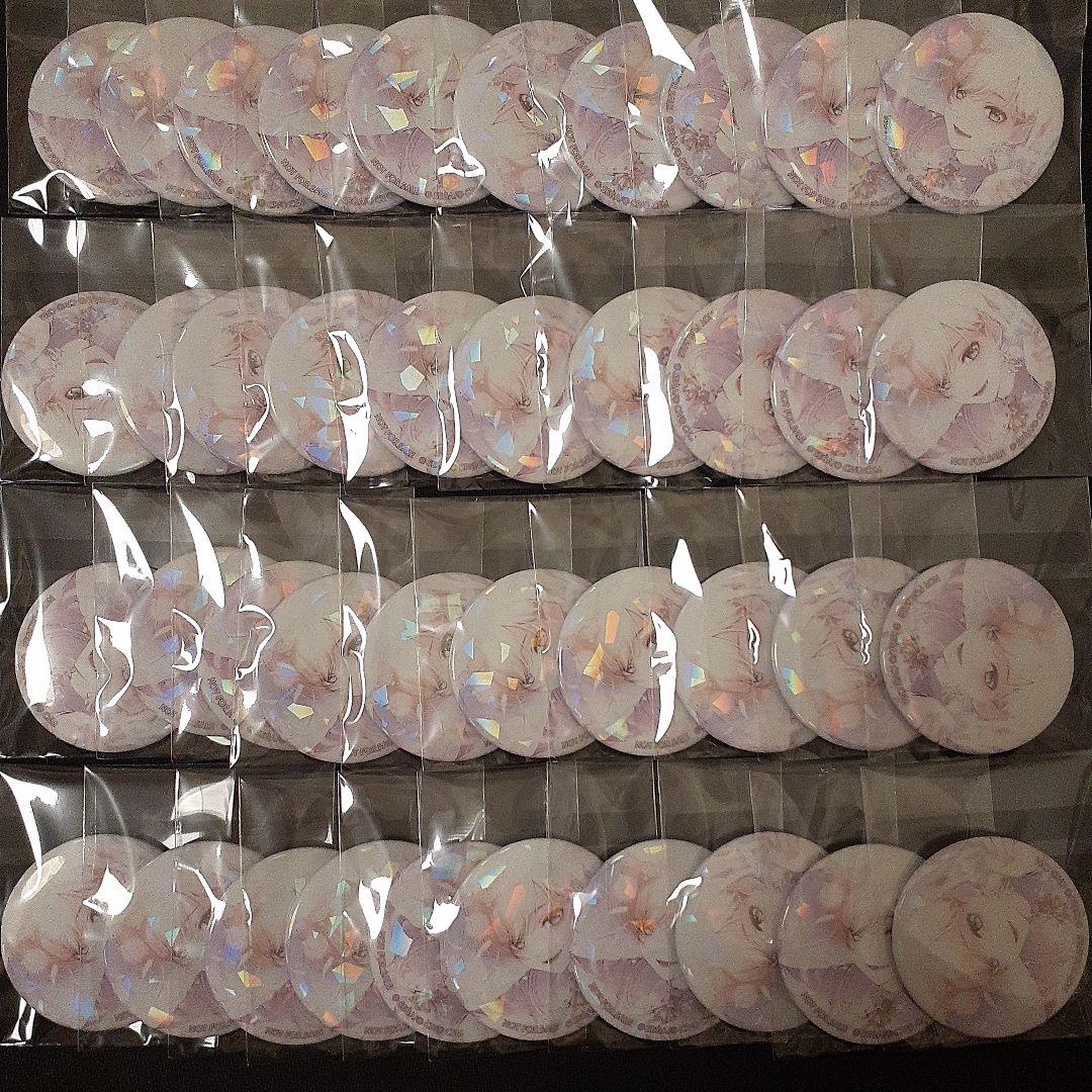 グリッター缶バッジ 8A 特典 リン レン