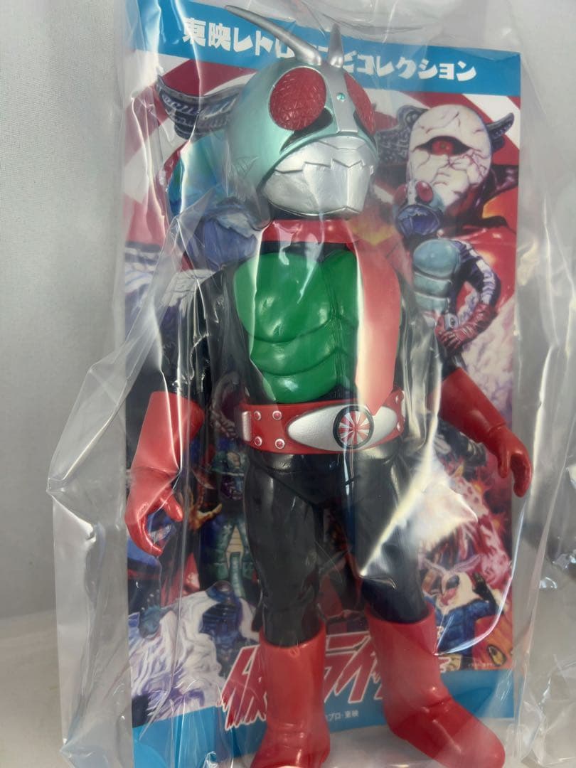 東映レトロソフビコレクション　仮面ライダー新2号　ダブルライダーカラー ver.