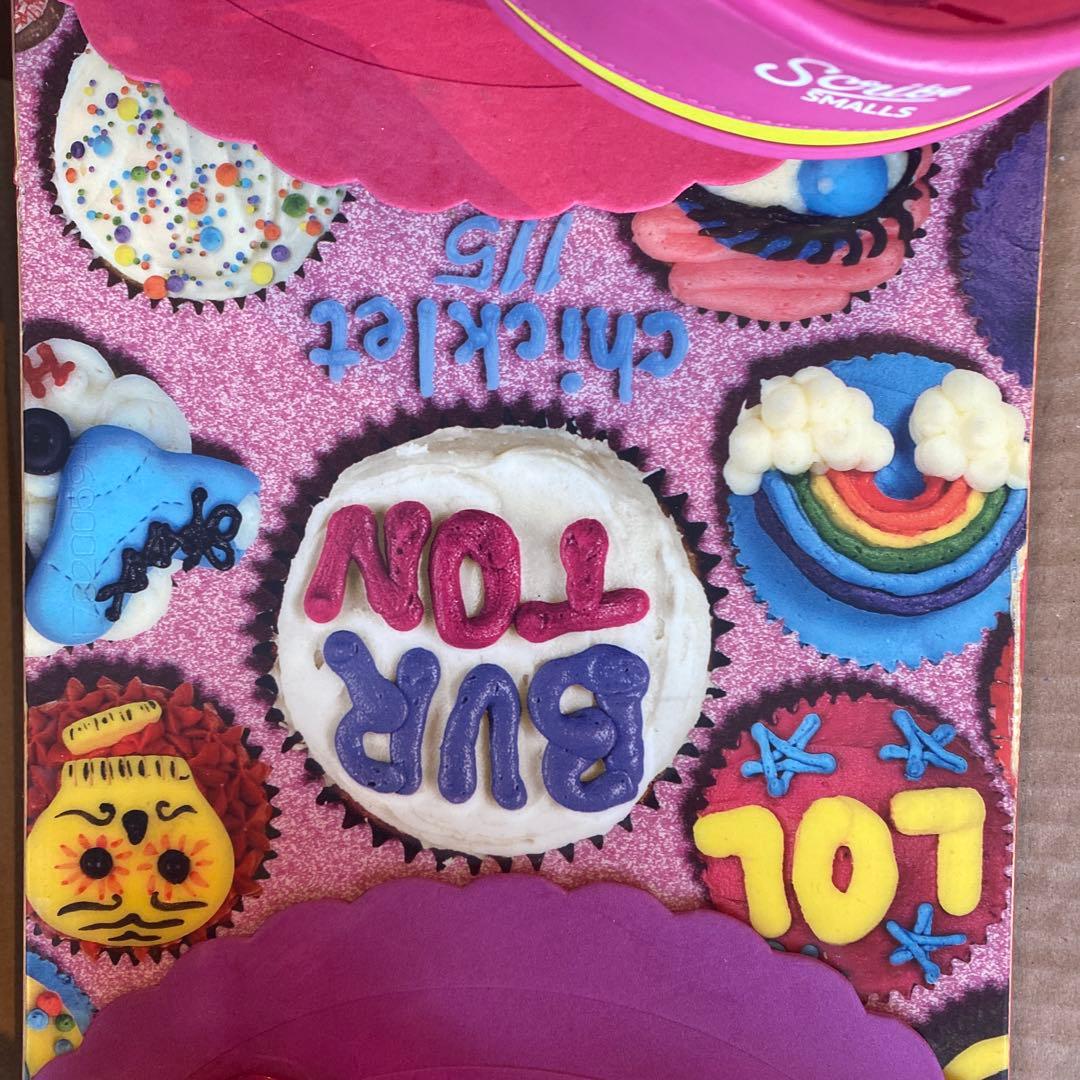 Burton スノーボードバインディング カップケーキデザイン 115