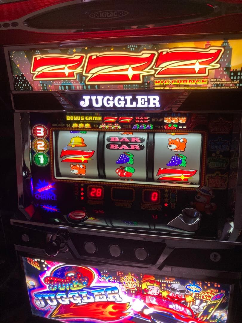 【送料込み】データカウンター付き　ファンキージャグラー2 実機