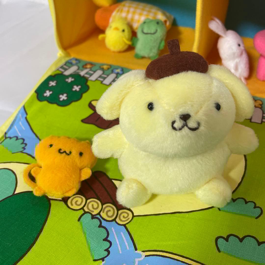 サンリオ　ポムポムプリン　ドールバッグセット　2000