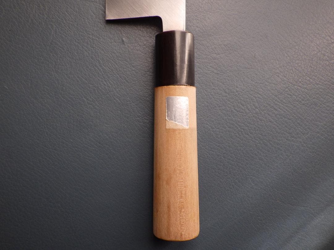 こ*ば様 INOX本焼/貞宗/出刃包丁/本水牛天然木柄★オリジナル鞘付属★