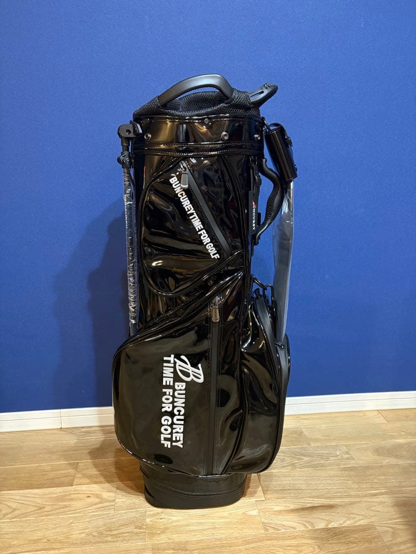BUNCUREY バンクレイ　ブラック キャディバッグ　金子駆大