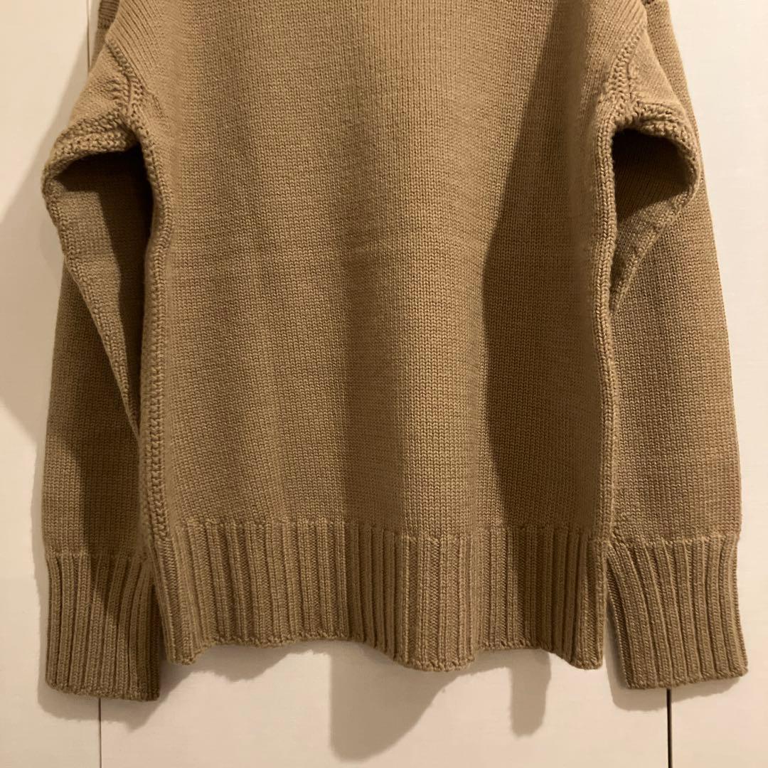Butcher Products ハイネックニット 44 ベージュ