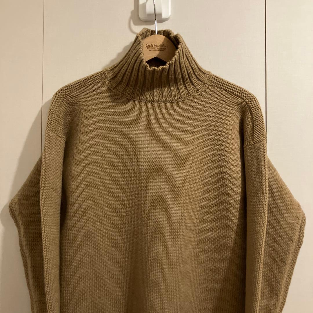 Butcher Products ハイネックニット 44 ベージュ