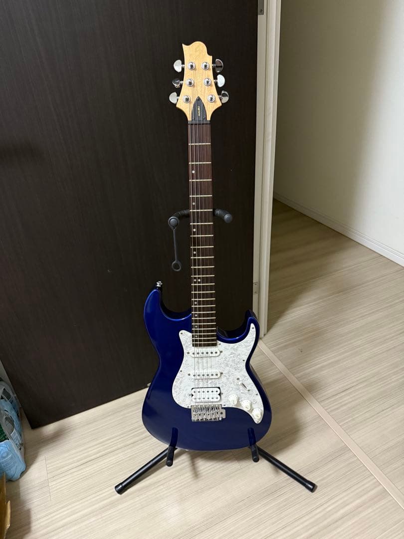 グレッグベネット Malibu MB-50エレキギター 青