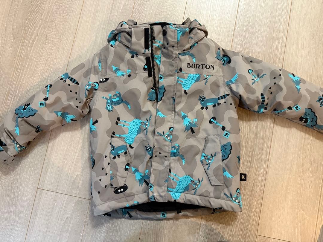 BURTON 子ども用スノーボードウェア 動物柄