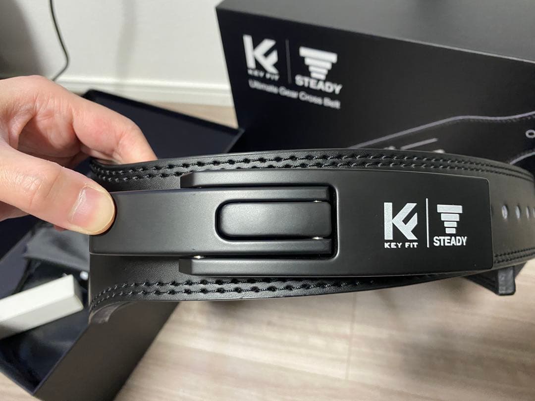 よ*し様 KEY FIT CROSS BELT ブラック Mサイズ 久野圭一氏監