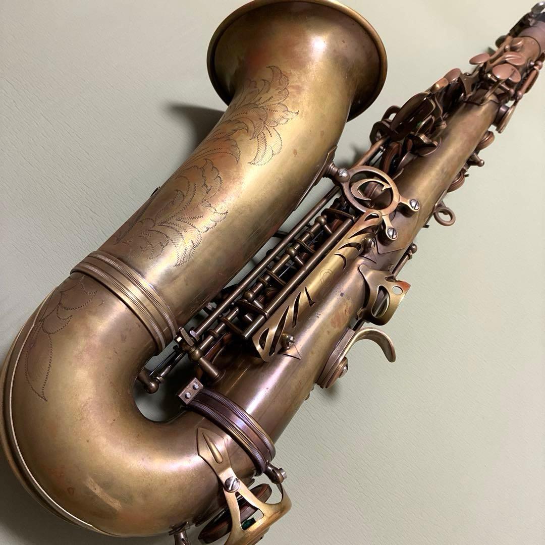 Cadeson アルトサックス A-92 アンラッカー仕上げ　高F#付 レア美品