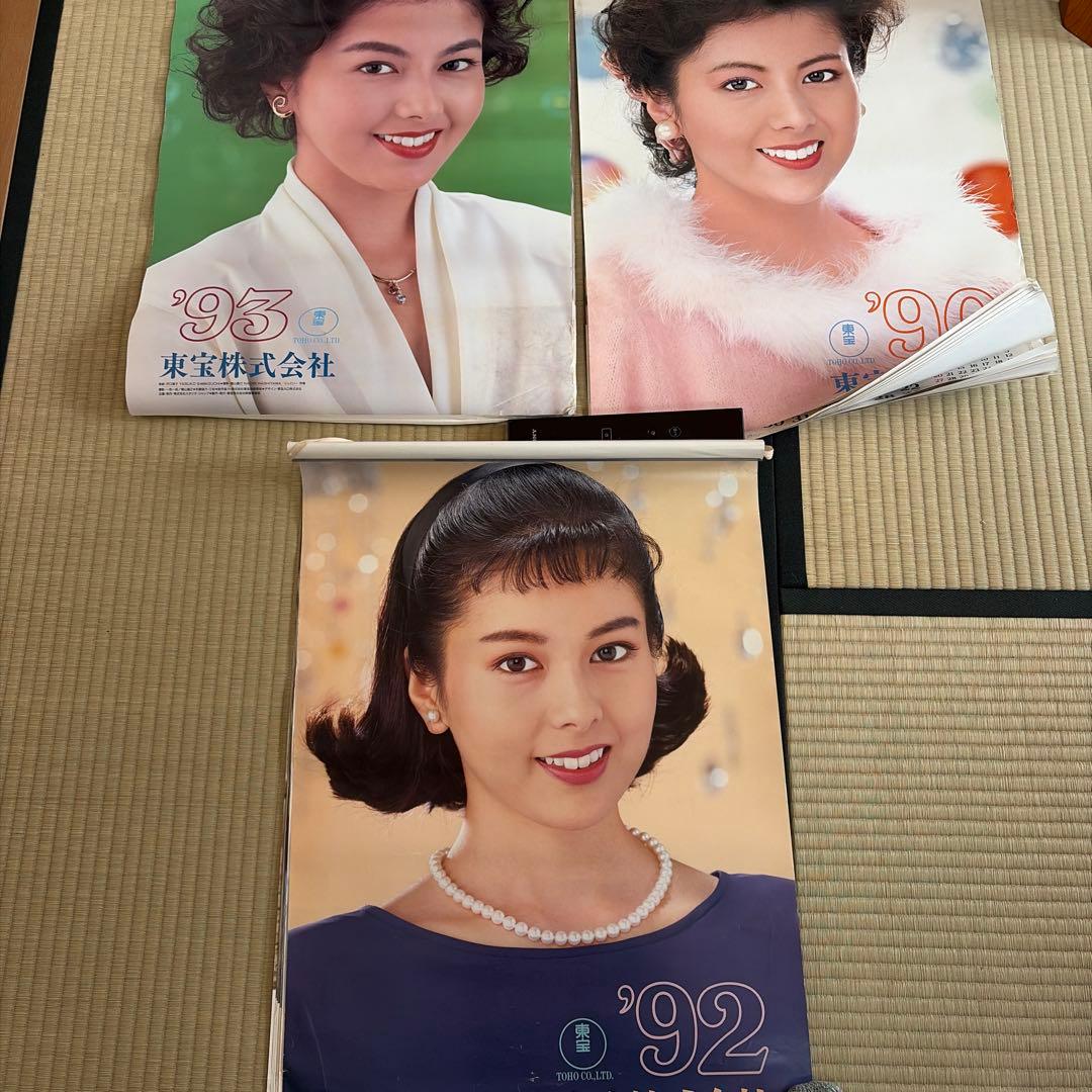⚫︎東宝株式会社　1990 1992 1993 まとめ売り　沢口靖子　女優