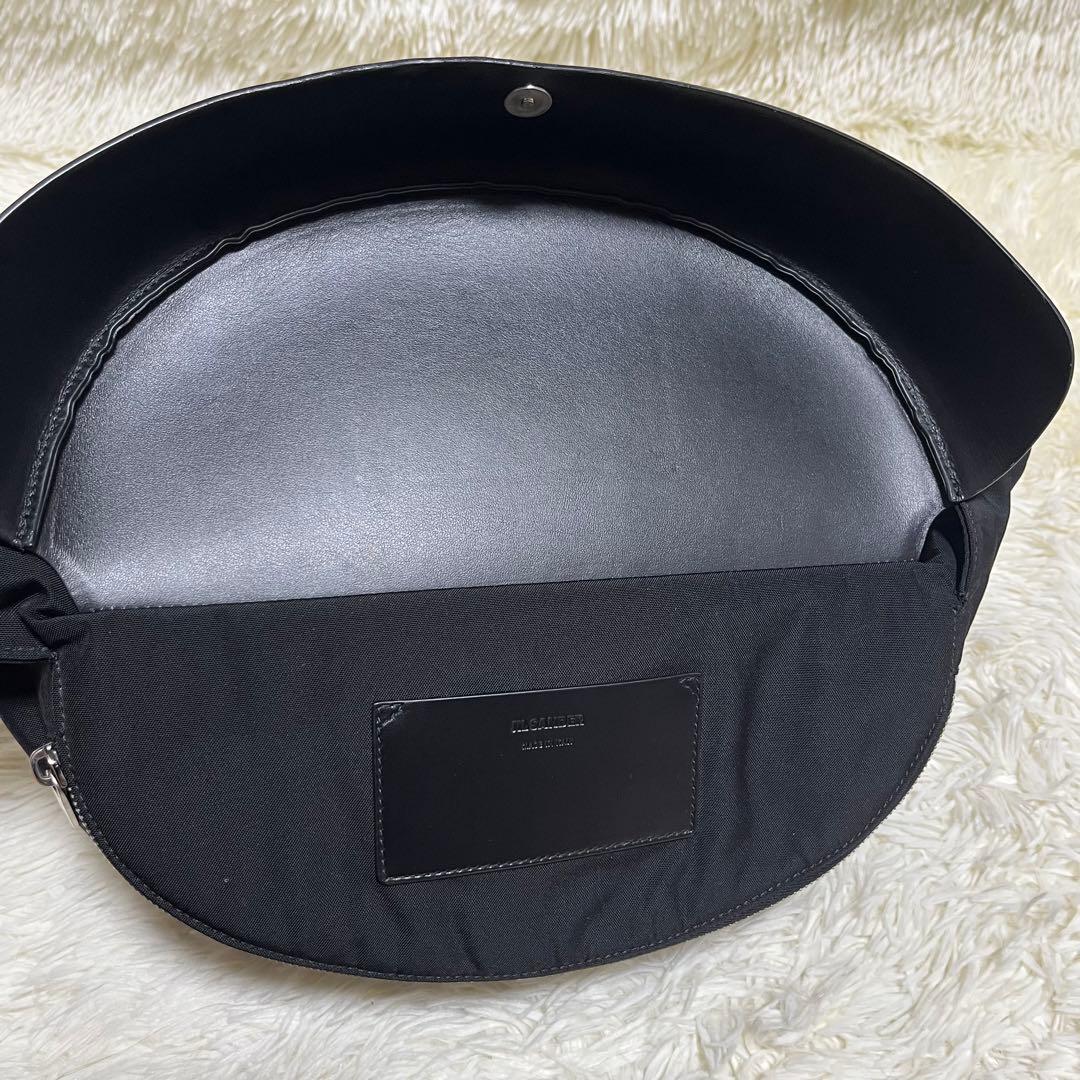 【美品】JIL sander LID BELT バッグ ブラック