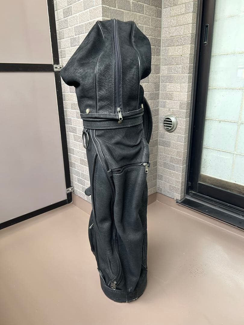 【希少】40年前海外購入 象革製ゴルフバッグ ※ヴィンテージ品