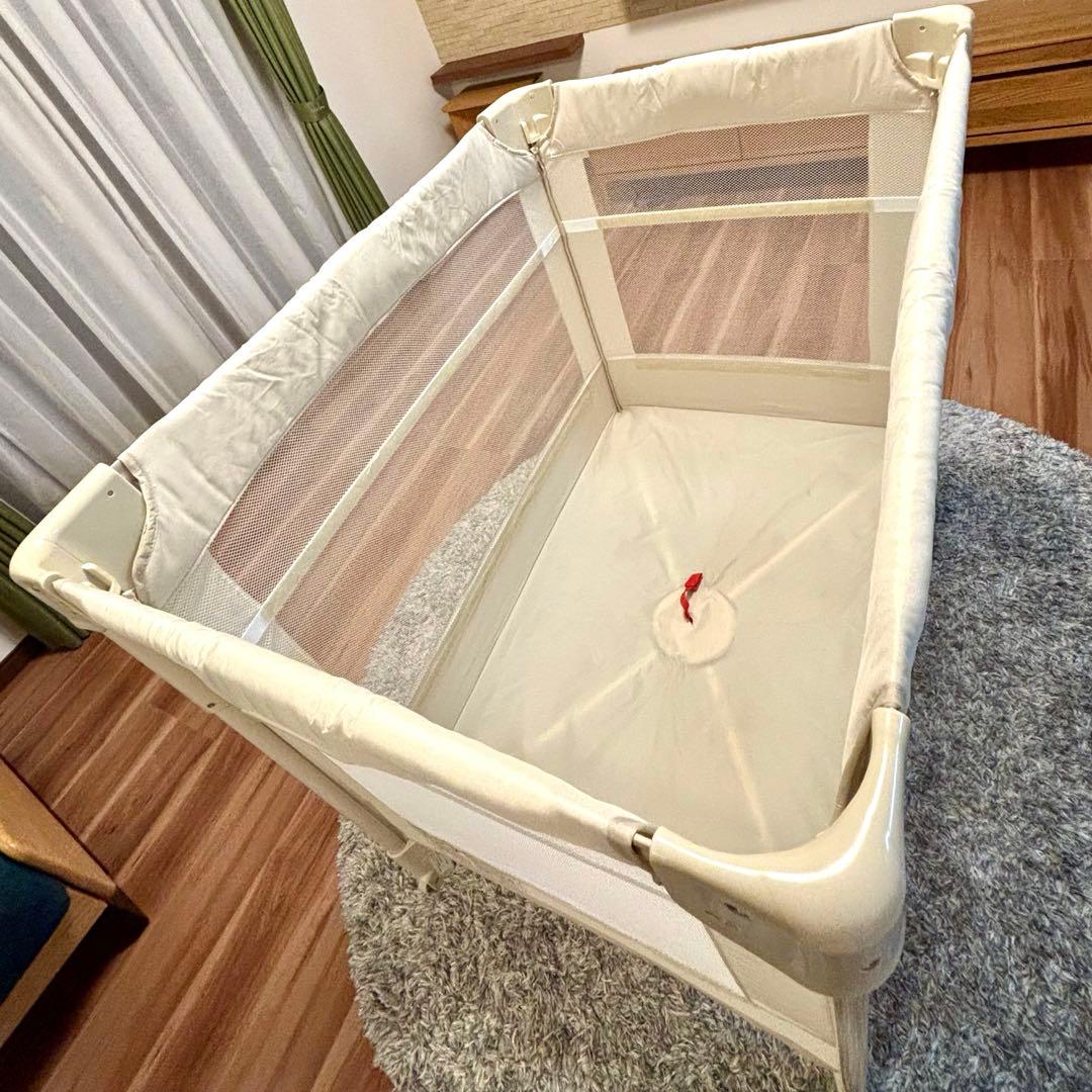 ✨️美品✨️Apricaアップリカ ベビーベッド ココネルエアー ミルク 新生児