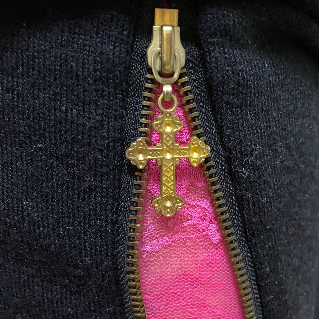 レア 当時物 派手 レースリボン ミニワンピ 平成ギャル 姫ギャル