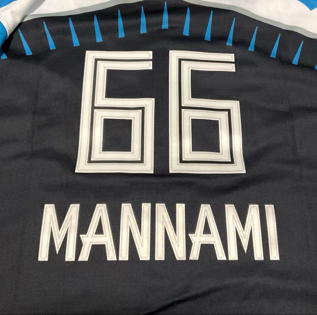 【美品】万波中正　北海道日本ハムファイターズ　エスコンユニフォーム　XLサイズ