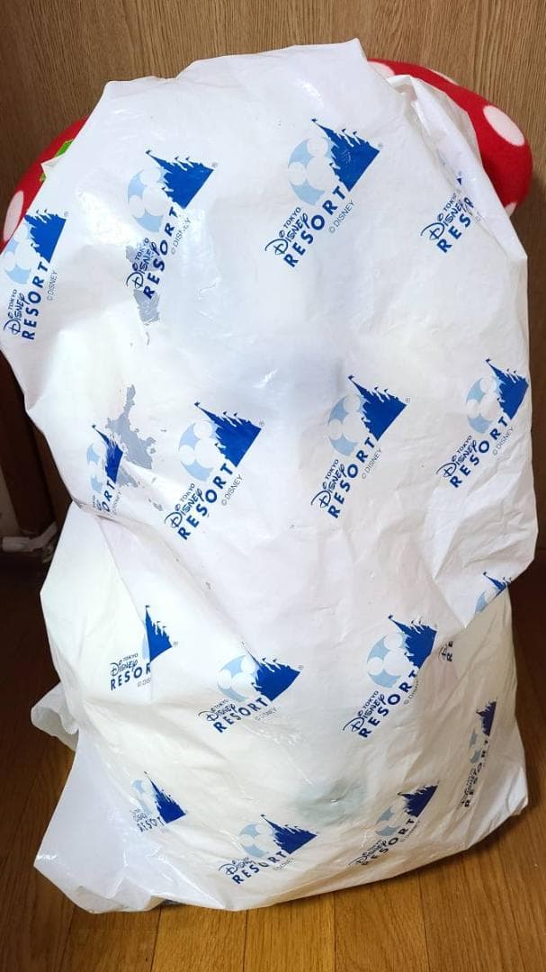 ★東京ディズニー★BIG!ミニーマウス雪だるまぬいぐるみ