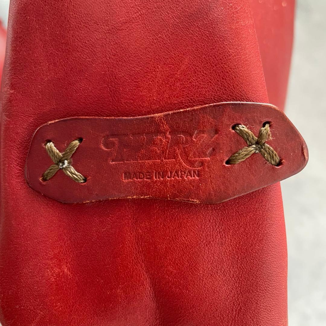 HERZ ヘルツ 気軽に使えるショルダーバッグ CK-91 レッド BU34