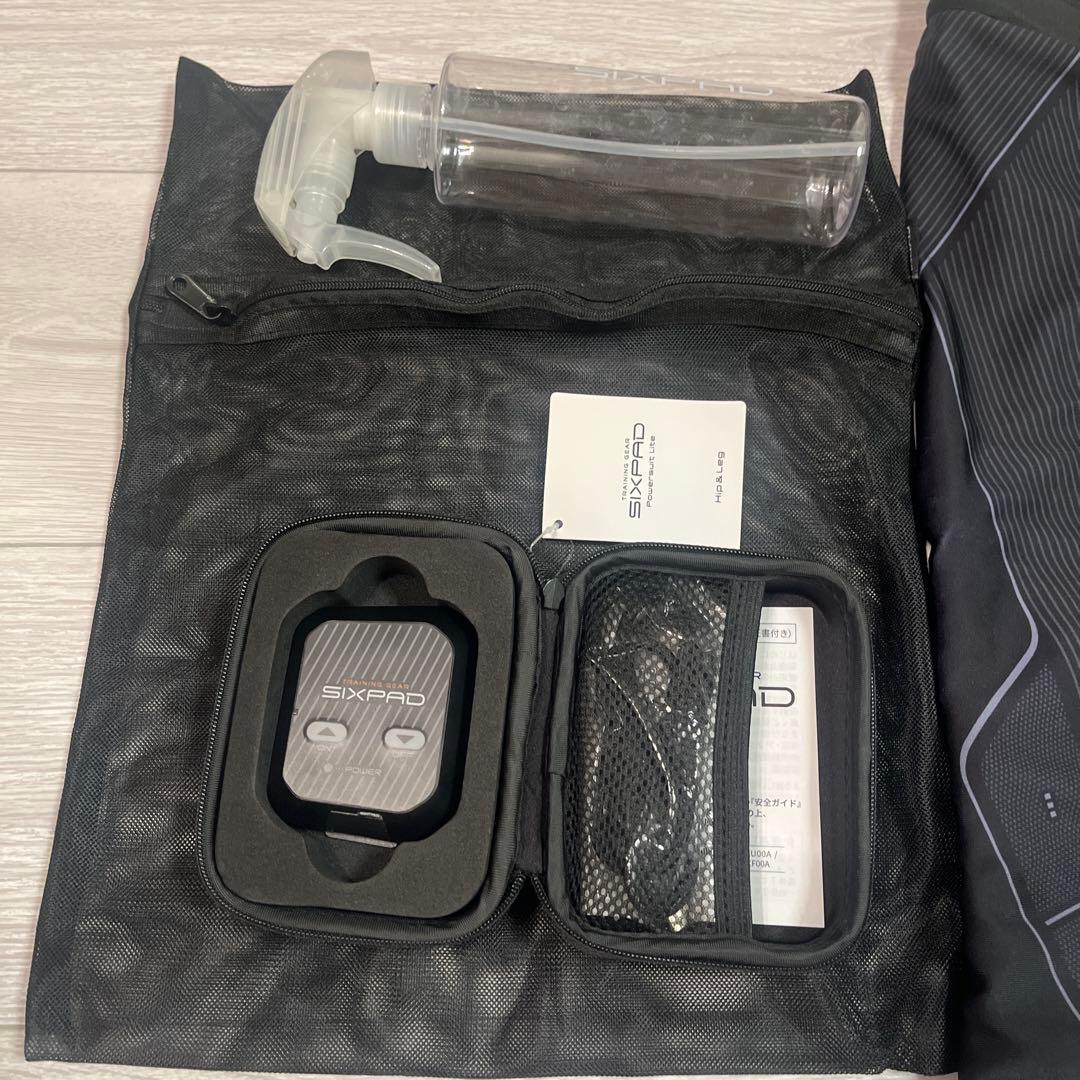 【美品】レディースLサイズ シックスパッド パワースーツ ヒップアンドレッグ