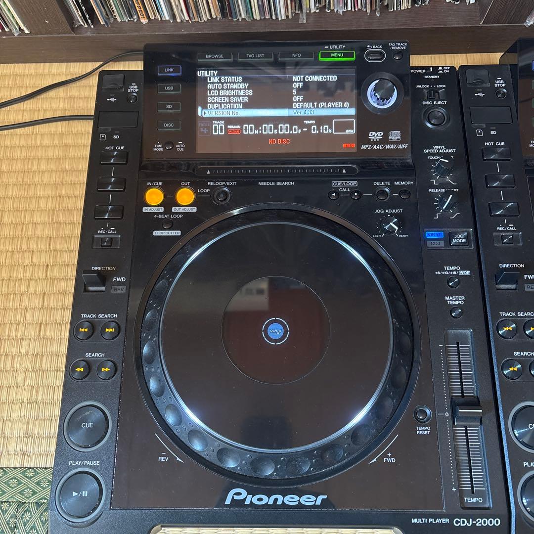 Pioneer CDJ 2000 2台