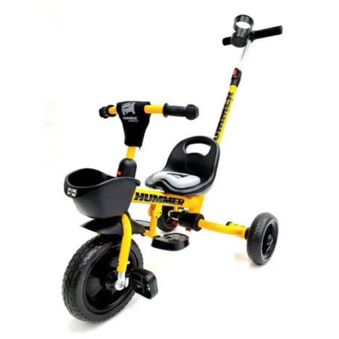 【新品未開封】HUMMER 三輪車 ハマー ハンドル付き キッズ