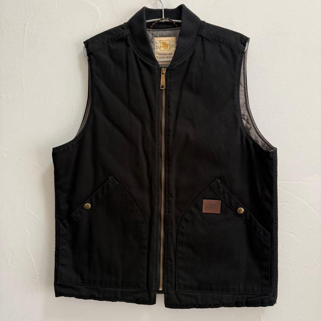 STANDARD CALIFORNIA ダックベスト ブラックM希少モデル