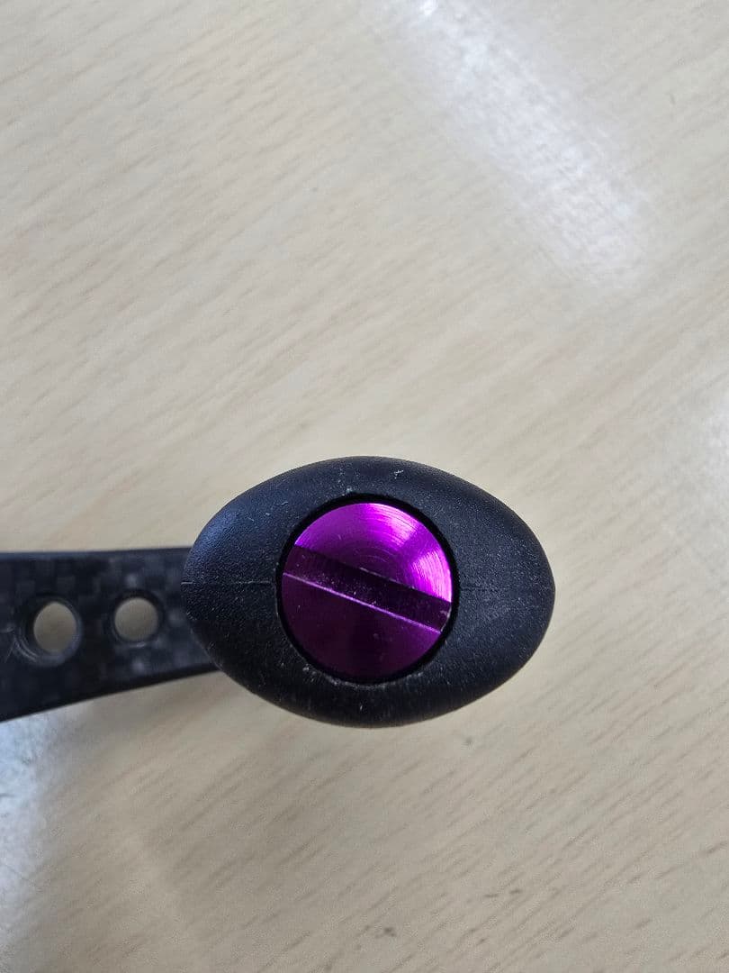 KTF IXA オフセットカーボンハンドル パープル シマノ用 90mm